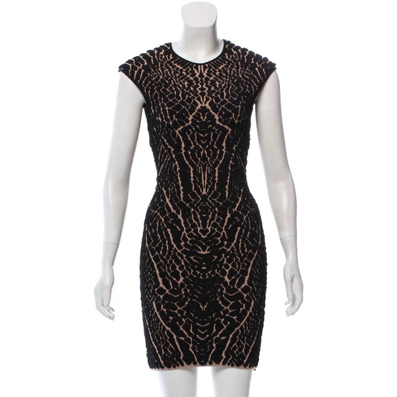 RVN Jacquard Bodycon Dress - Picture 1 of 2